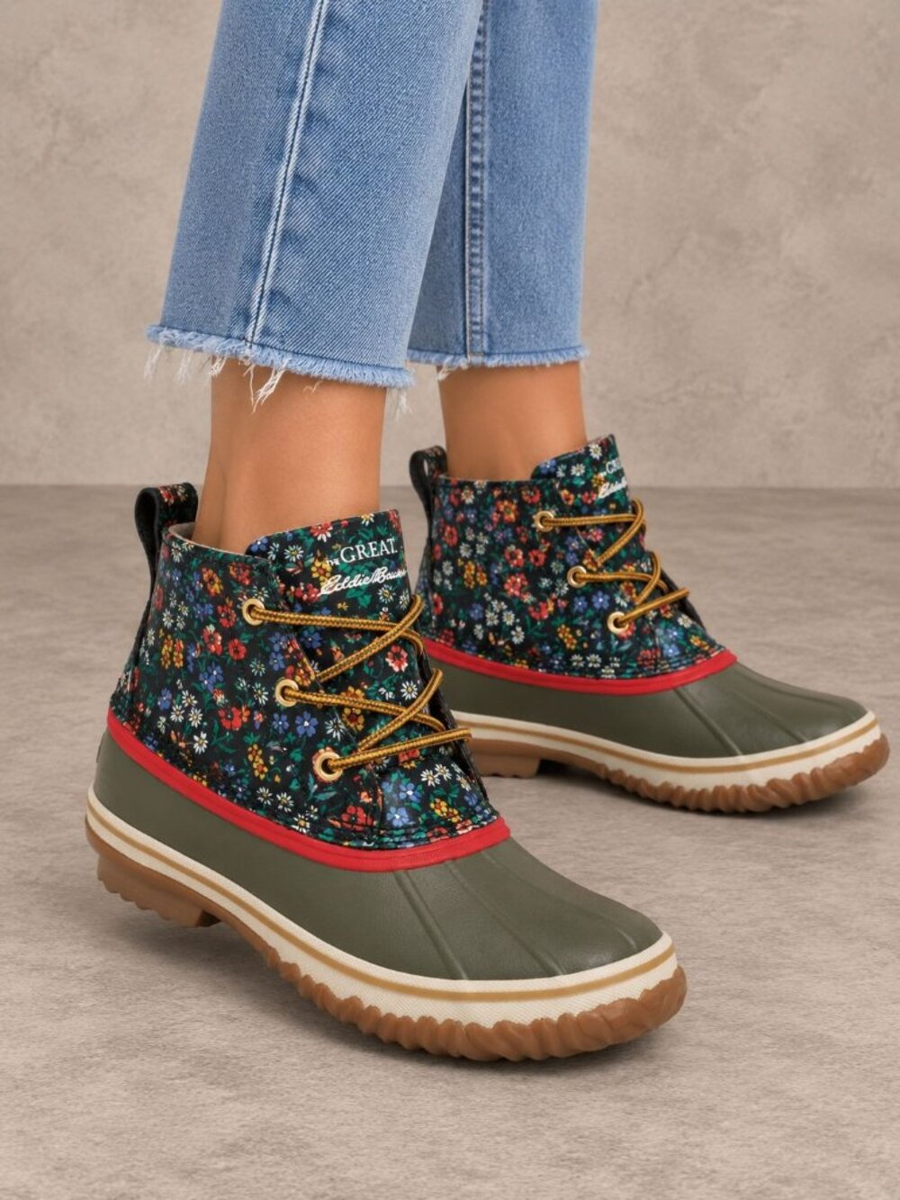 The Great + Eddie Bauer Hunt Pac Duck Boots Size 8.5